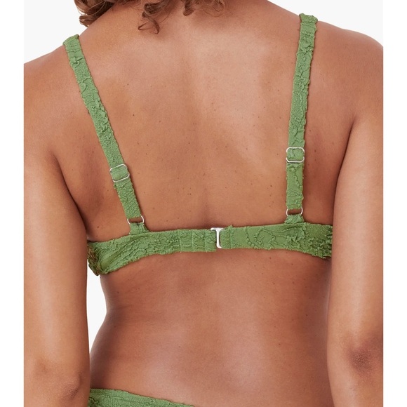 ANDIE swim Sicily Bikini Green swimsuit set size Large NWOT - Picture 2 of 7